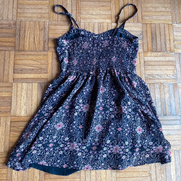Garage floral mini A line dress - Picture 4 of 4